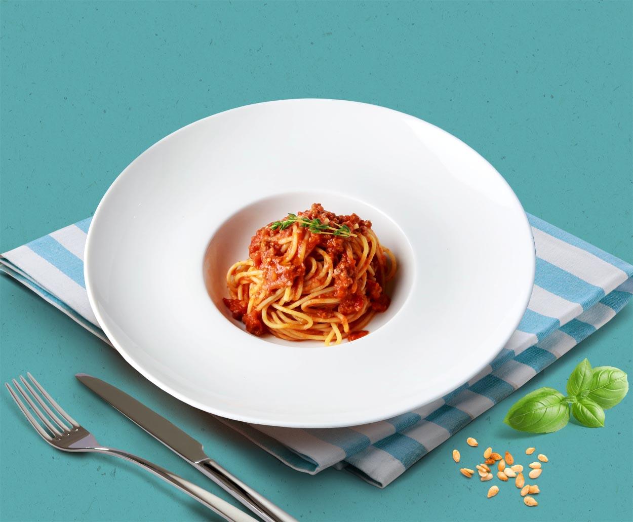 Спагетти а ля болоньезе